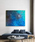 Sea Star in Blue Ocean 48" x 60" Canvas